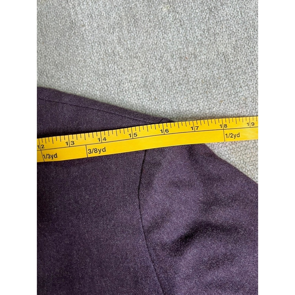 Vintage Pendleton Pure Virgin Wool Jacket Purple Mandarin Collar Blazer USA Made - Picture 5 of 6